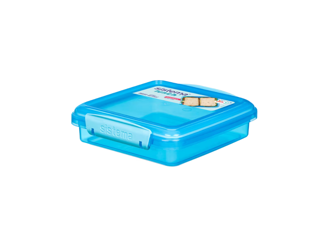 Sistema 450ml Sandwich Box – Fresh & Compact Lunch Storage | Qatar Sistema 450ml Sandwich Box – Fresh & Compact Lunch Storage | Qatar